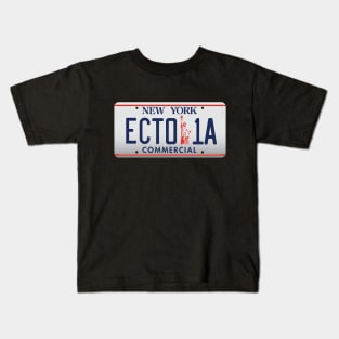 Ecto 1A License Plate Kids T-Shirt